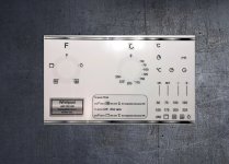 (image for) Whirlpool AKP262 WH compatible panel fascia sticker set.