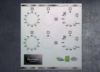 (image for) Baumatic BWG600SS Compatible fascia sticker set x2.