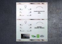 (image for) Bosch CMA585M.0 Microwave compatible fascia sticker set x2.