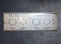 (image for) Viking DESO527 compatible panel fascia sticker set.