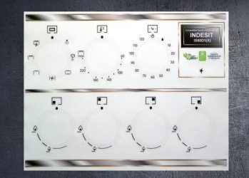 (image for) INDESIT IS60D1(X) oven, compatible fascia stickers.