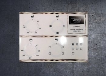 (image for) Lamona LAM4603 compatible panel fascia sticker set.