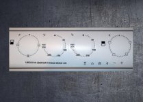 (image for) Logik LBIDOX16 compatible panel fascia sticker set.