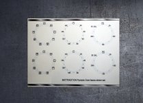 (image for) Ikea MATTRADITION Pyrolitic compatible panel fascia sticker set.