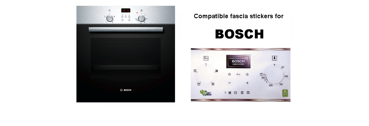 Bosch compatible stickers.